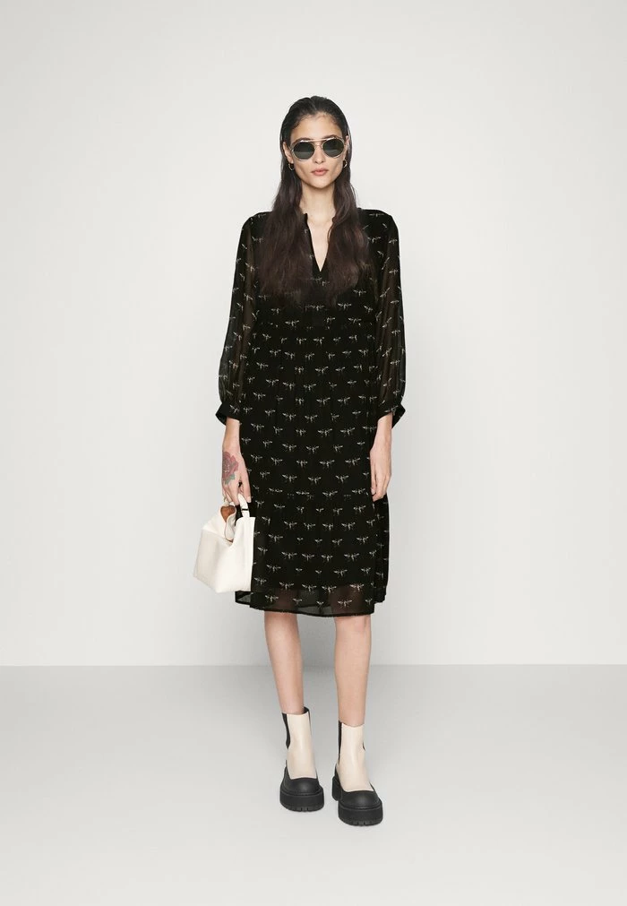 DRYKORN SORCHA - Day Dress - Black - Image 2