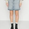 DRYKORN BELOU - Mini Skirt - Blue