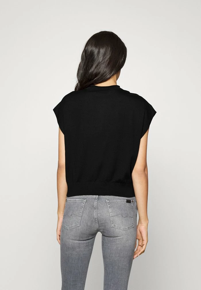 DRYKORN AMORY - Basic T-shirt - Black - Image 3