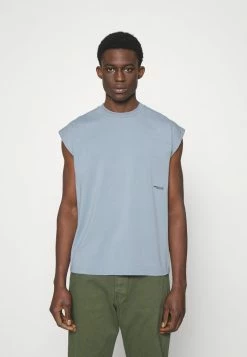 DRYKORN KILI - Print T-shirt - Blue