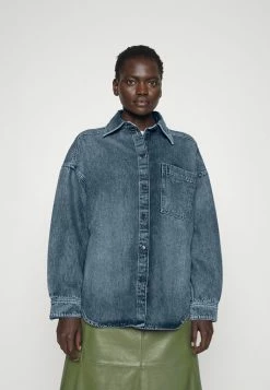 DRYKORN VARIN - Button-down Blouse - Blue