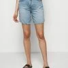 DRYKORN CABA - Denim Shorts - Blau