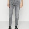 DRYKORN WEST - Slim Fit Jeans - Grey
