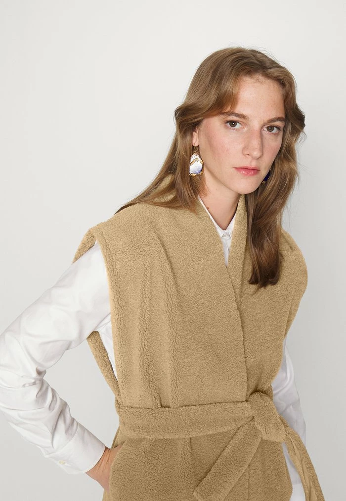 DRYKORN ST IVES - Waistcoat - Brown - Image 4