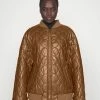 DRYKORN SHAND - Leather Jacket - Brown
