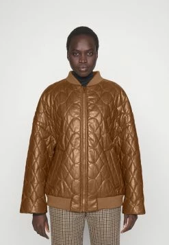 DRYKORN SHAND - Leather Jacket - Brown