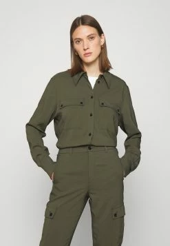 DRYKORN BEREA - Button-down Blouse - Grün
