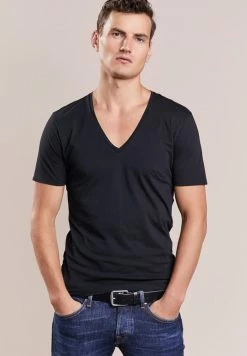 DRYKORN QUENTIN - Basic T-shirt - Black