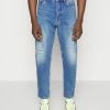 DRYKORN BIT - Straight Leg Jeans - Blue