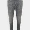 DRYKORN WEST - Slim Fit Jeans - Grey