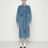 DRYKORN ASRA - Denim Dress - Blue