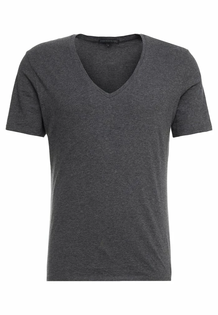 DRYKORN QUENTIN - Basic T-shirt - Grey - Image 4