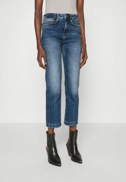 DRYKORN SPEAK - Bootcut Jeans - Blue