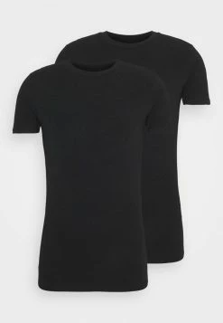 DRYKORN CADAN 2 PACK - Undershirt - All Black
