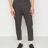 DRYKORN TROP - Trousers - Grey