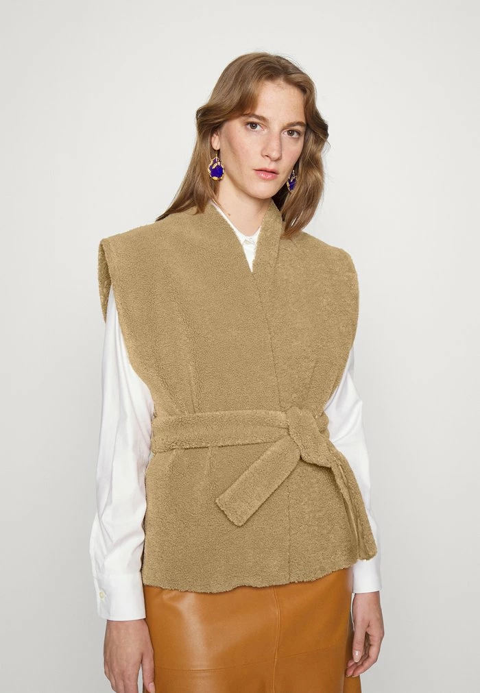 DRYKORN ST IVES - Waistcoat - Brown