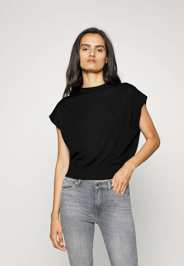 DRYKORN AMORY - Basic T-shirt - Black