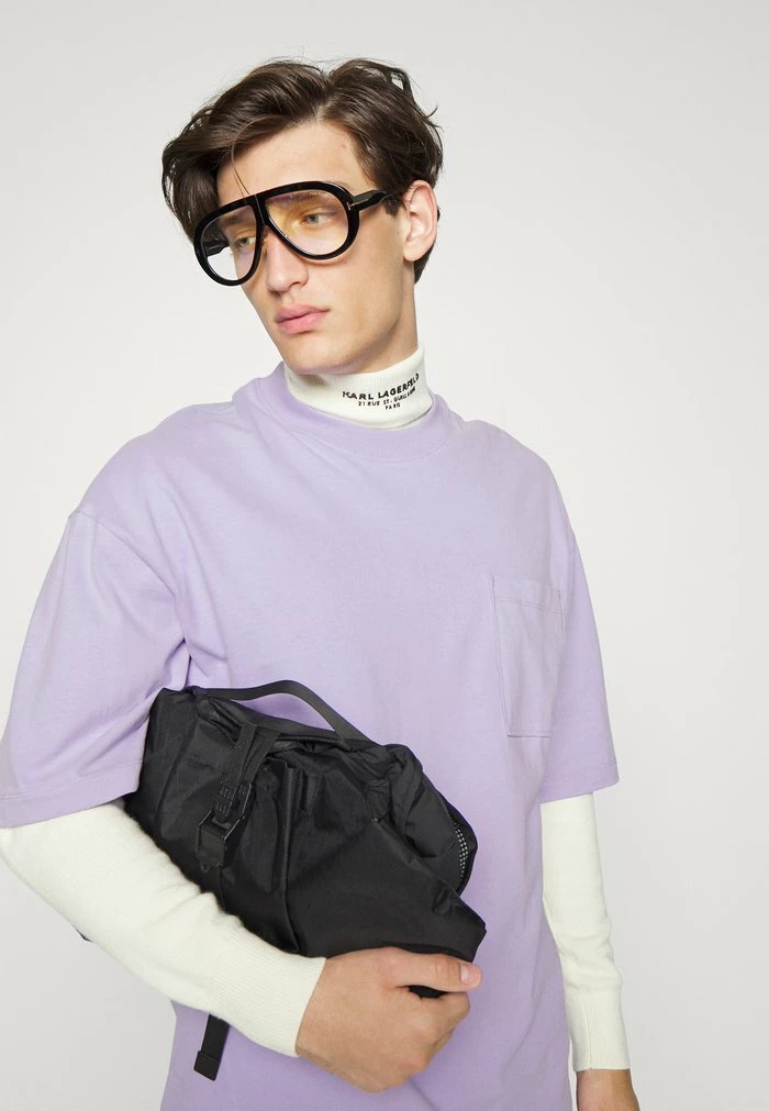 DRYKORN BRUCE - Basic T-shirt - Purple - Image 4