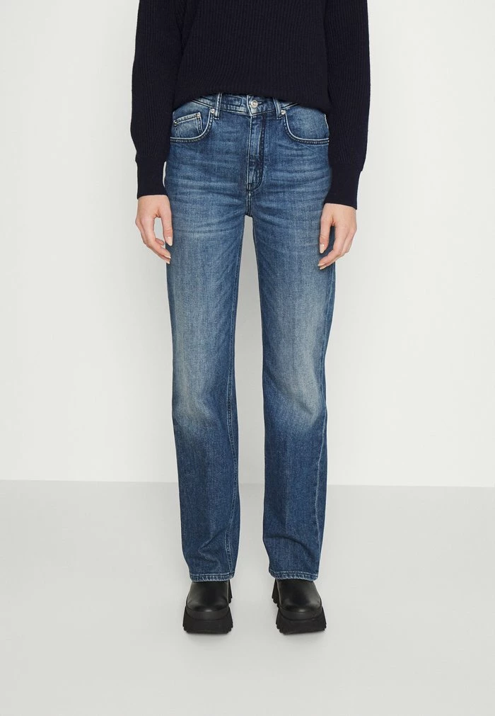 DRYKORN CREST - Straight Leg Jeans - Blue