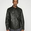 DRYKORN SELED - Leather Jacket - Green