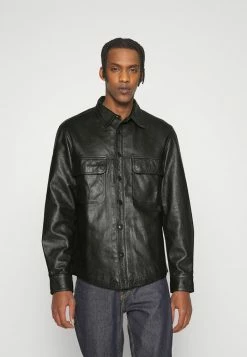 DRYKORN SELED - Leather Jacket - Green