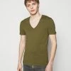 DRYKORN QUENTIN - Basic T-shirt - Olive