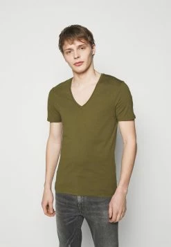 DRYKORN QUENTIN - Basic T-shirt - Olive