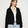 DRYKORN MANUMY - Cardigan - Black