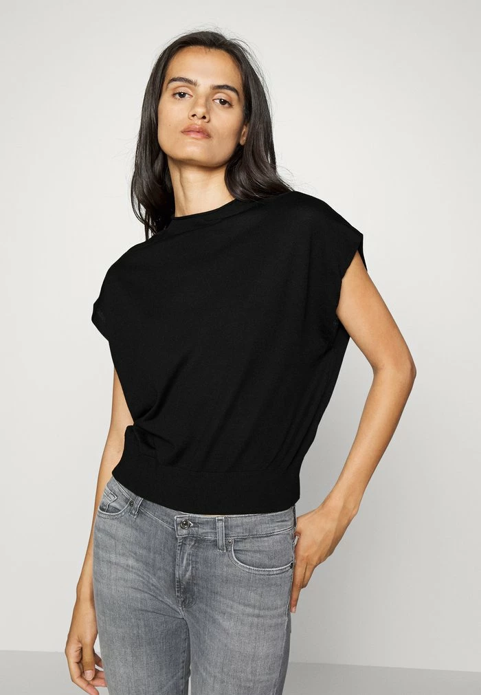 DRYKORN AMORY - Basic T-shirt - Black - Image 4