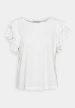 DRYKORN JISANE - Print T-shirt - White