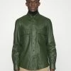 DRYKORN SELED - Leather Jacket - Grün