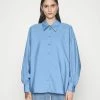 DRYKORN MOYALA - Button-down Blouse - Blue