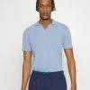DRYKORN BENEDICKT - Polo Shirt - Blue